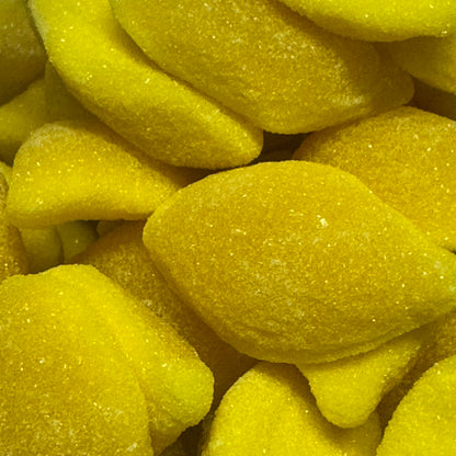 Chewy, fizzy, lemon-shaped Pick n Mix Sweets