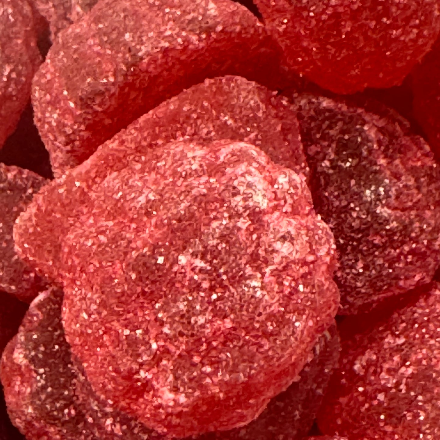 Sugared Strawberry Drops Pick n Mix Sweets
