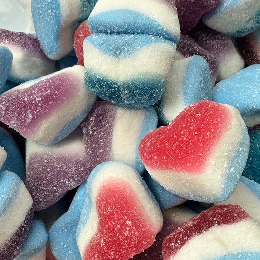 Haribo Fizzy Foam Love Hearts Pick n Mix Sweets 