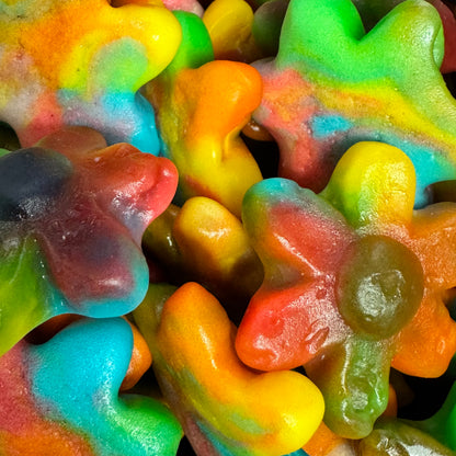 Jelly Rainbow Flower Shaped Sweets