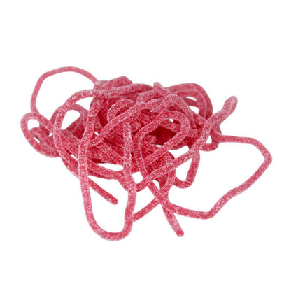 King Regal Spaghetti Strawberry Sour Coated Jelly Sweet