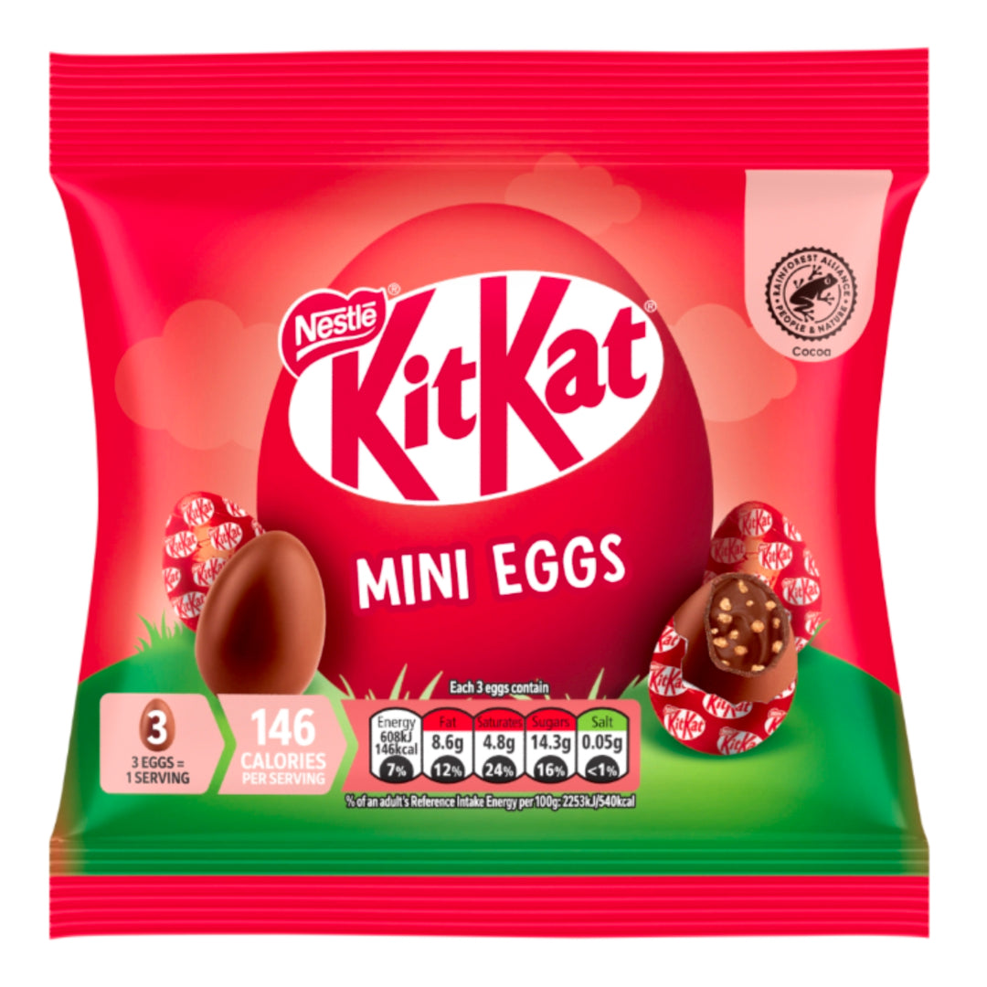 KitKat Mini Eggs Milk Chocolate Sharing Bag 81g