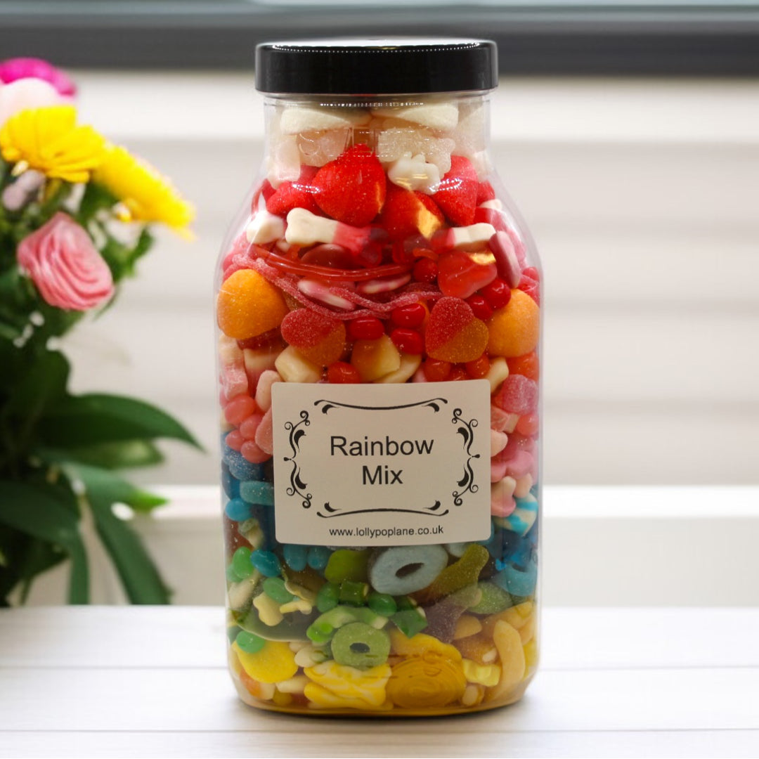 Rainbow Pick n Mix Sweet Jar 3kg