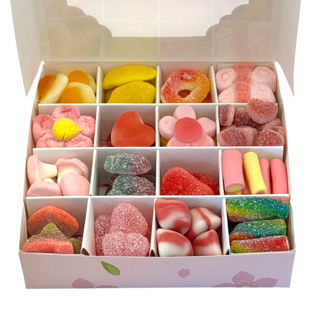Mothers Day Pink Floral Sweet Box