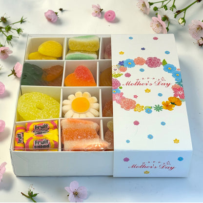 Mothers Day White Floral Sweet Box