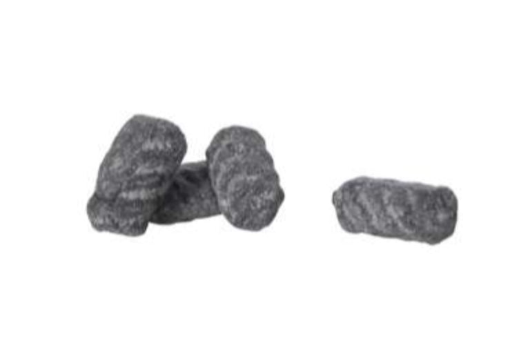 Royale Liquorice Twists sweets on a white background