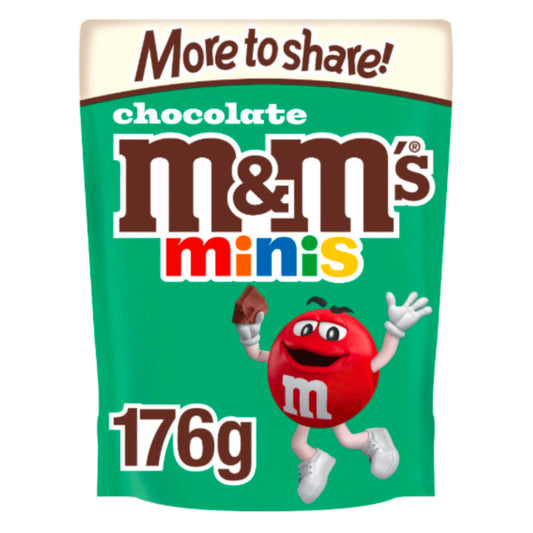 M&M's Minis Milk Chocolate More To Share Pouch Bag 176g