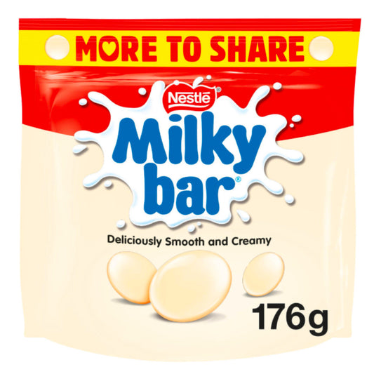 Milkybar White Chocolate Giant Buttons Bag 176g