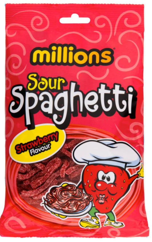 Millions Sour Spaghetti 180g