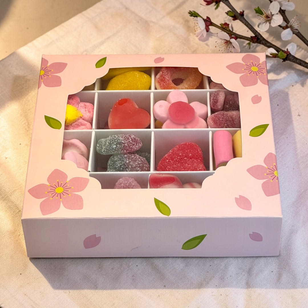 Mothers Day Pink Floral Sweet Box