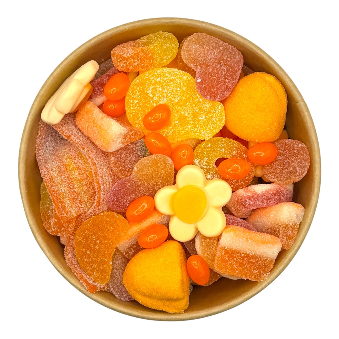 Orange Pick and Mix Sweet Bowl