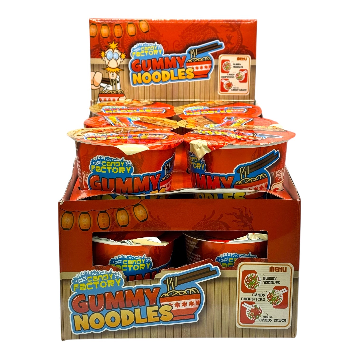 Crazy Candy Factory Gummy Noodles Qty 1 63g