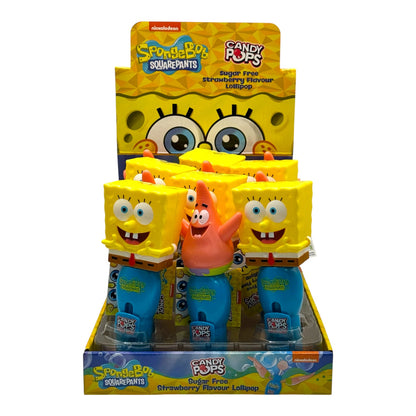SpongeBob SquarePants Sugar Free Candy Lolly  Pop 8g Qty 1 