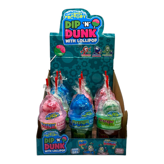 Crazy Candy Factory Dip 'n' Dunk Qty 1 68G