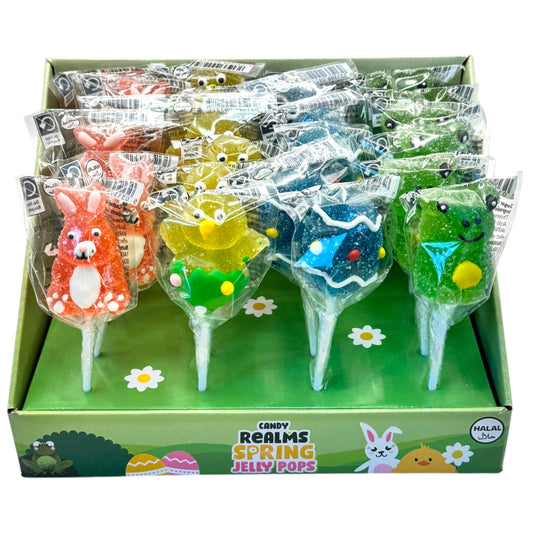 Candy Realms Spring Jelly Pops 23g (Set of 4)