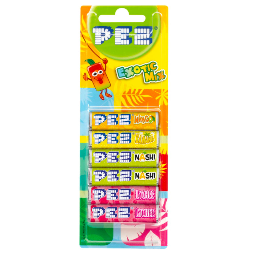 Pez Fruity Refills 6 x 8.5g Pack