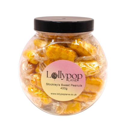 sweet peanuts in a small jar