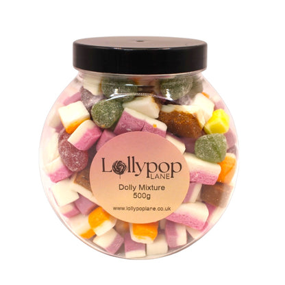 dolly mixtures in a jar
