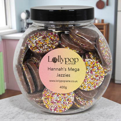 Hannah's Mega Jazzies Mini Sweet Jar - 400g