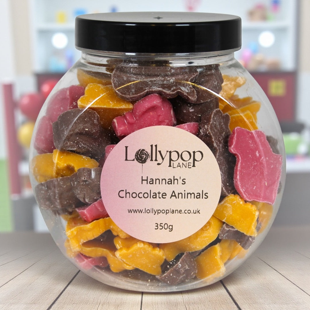 Hannah's Animals Mini Sweet Jar - 350g