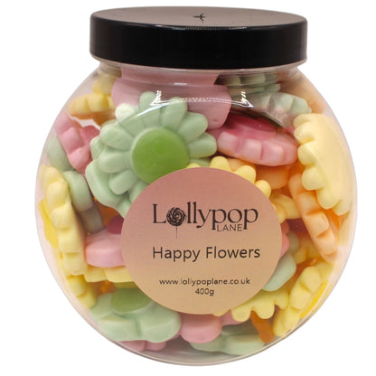 Happy Flowers Mini Sweet Jar