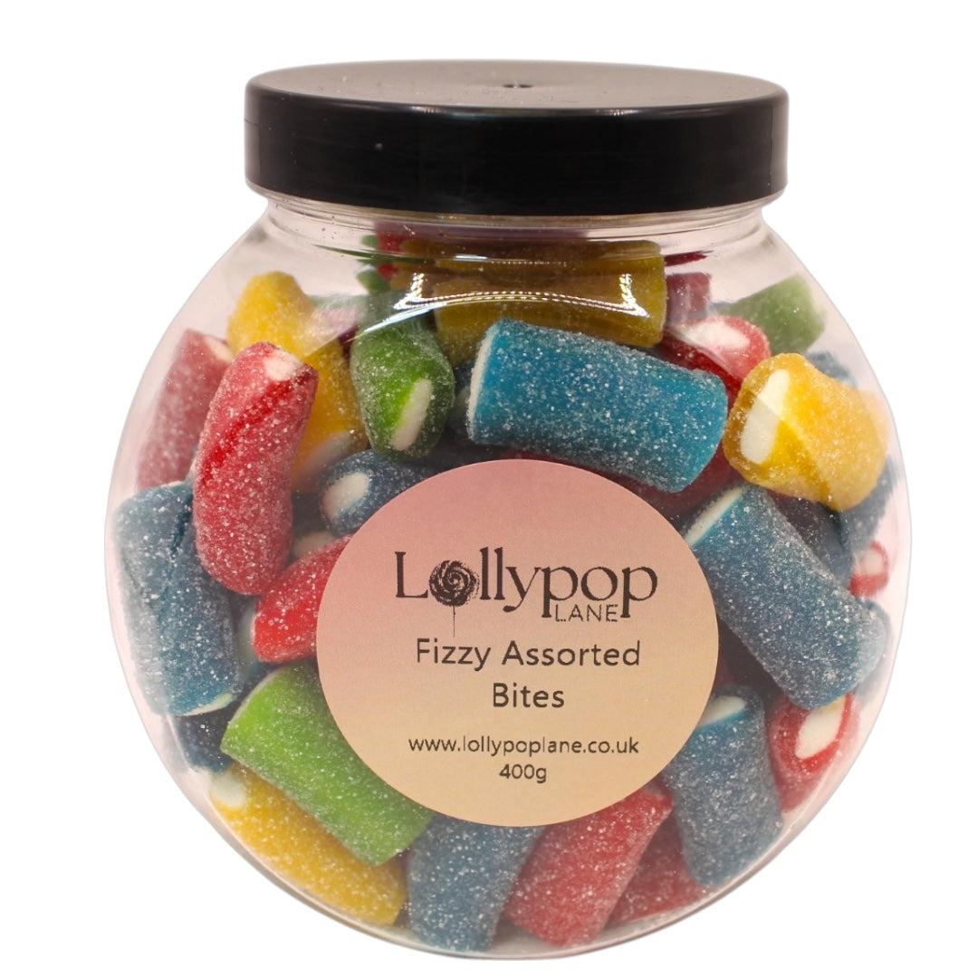 Fizzy Assorted Bites  Mini Sweet Jar