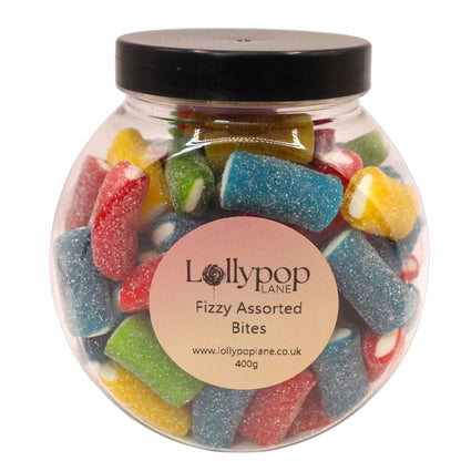 Fizzy Assorted Bites  Mini Sweet Jar