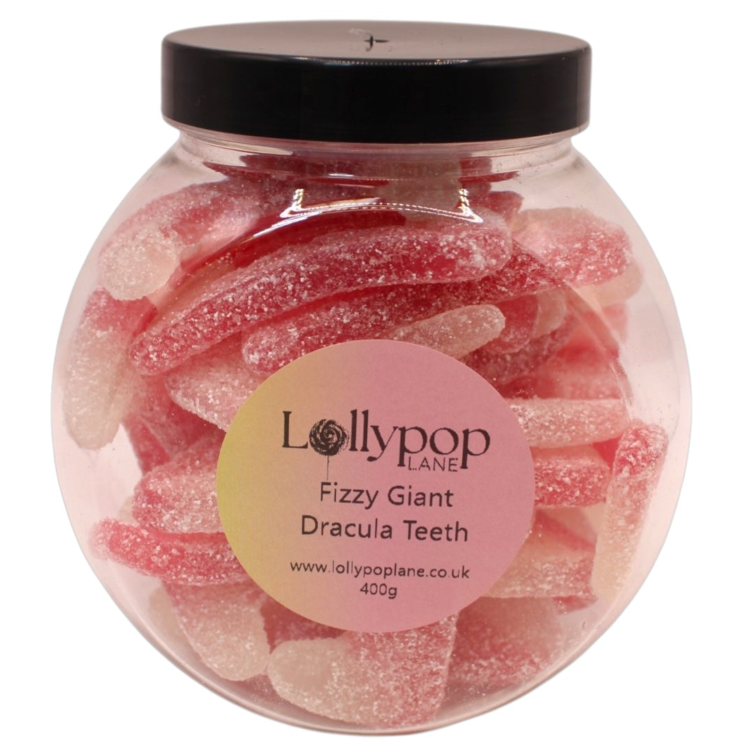 Fizzy Dracula Teeth Mini Sweet Jar 