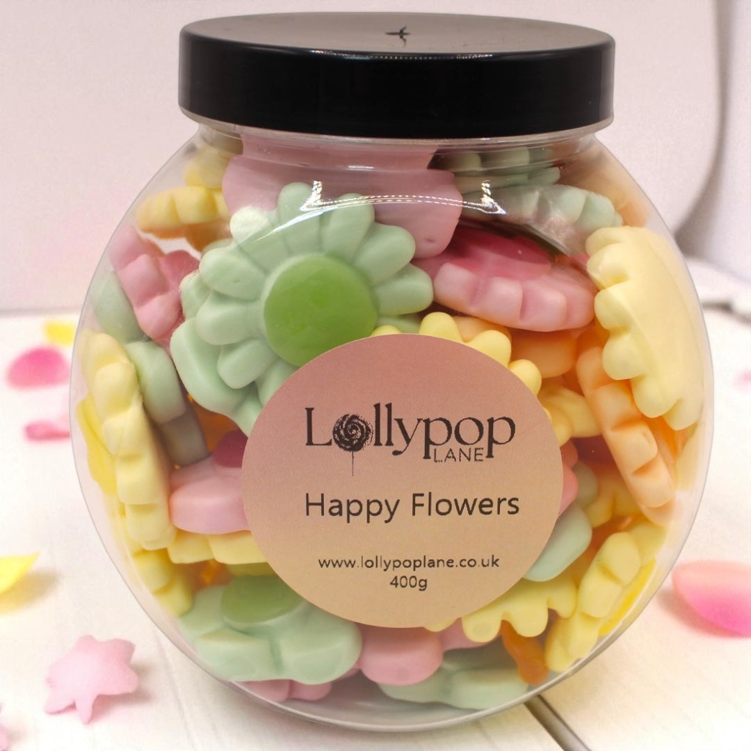 Happy Flowers Mini Sweet Jar