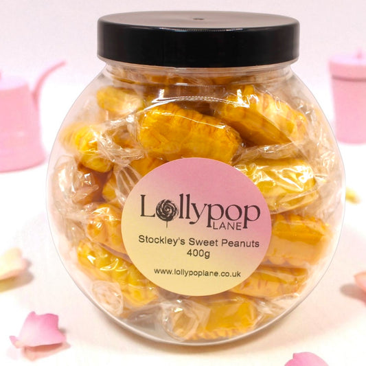 sweet peanuts in a jar