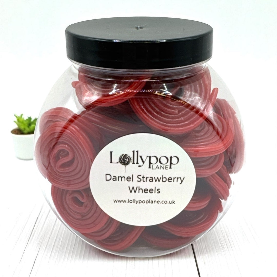 Damel Strawberry Wheels Mini Sweet Jar 