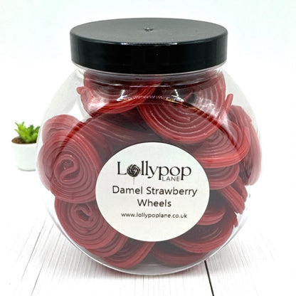 Damel Strawberry Wheels Mini Sweet Jar 