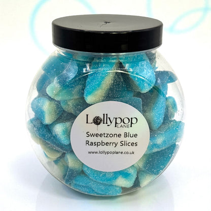 Sweetzone Blue Raspberry Slices Mini Sweet Jar