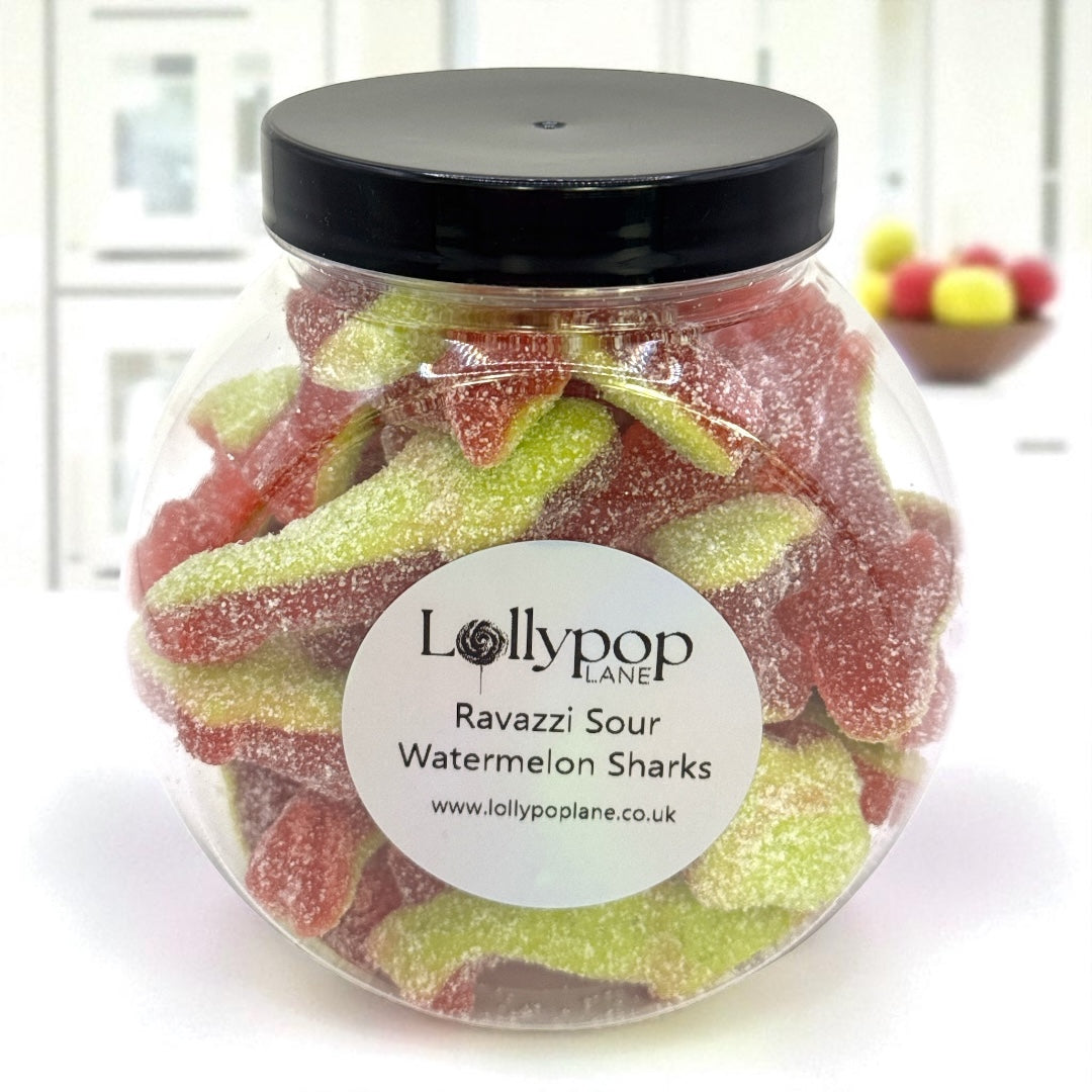 Ravazzi Sour Watermelon Sharks Sweet Jar