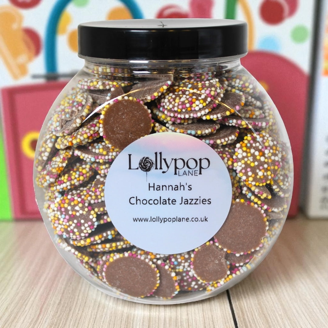 Hannah's Milk Chocolate Jazzies Mini Sweet Ja