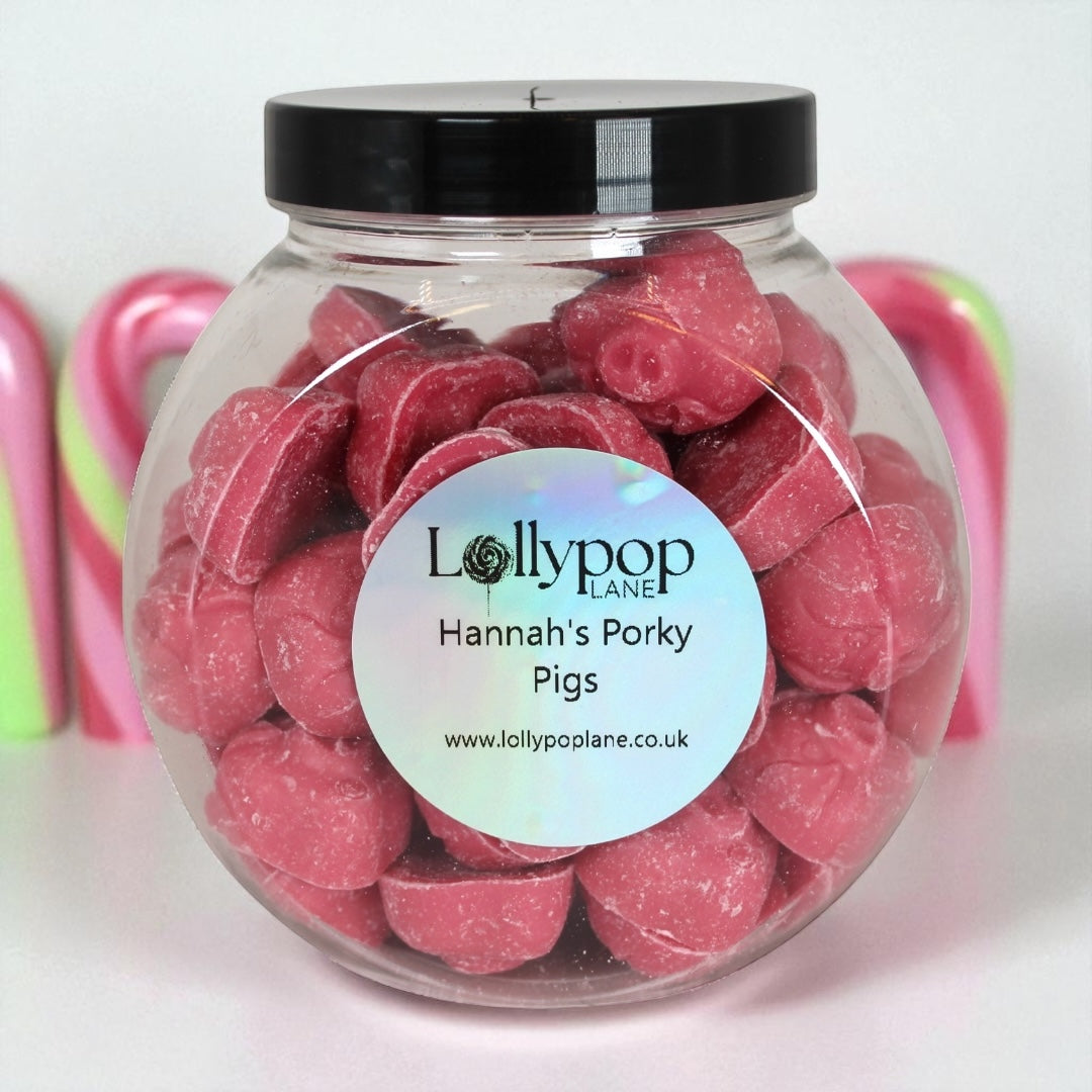 Hannah's Porky Pigs Mini Sweet Jar