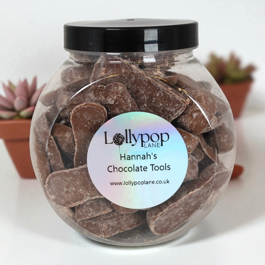 Hannah's Chocolate Candy Tools Mini Sweet Jar
