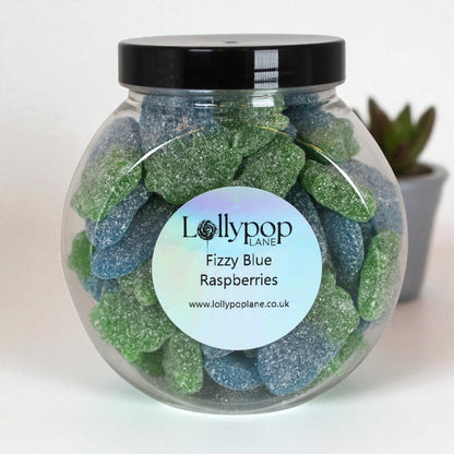 Fizzy Blue Raspberries Mini Sweet Jar 