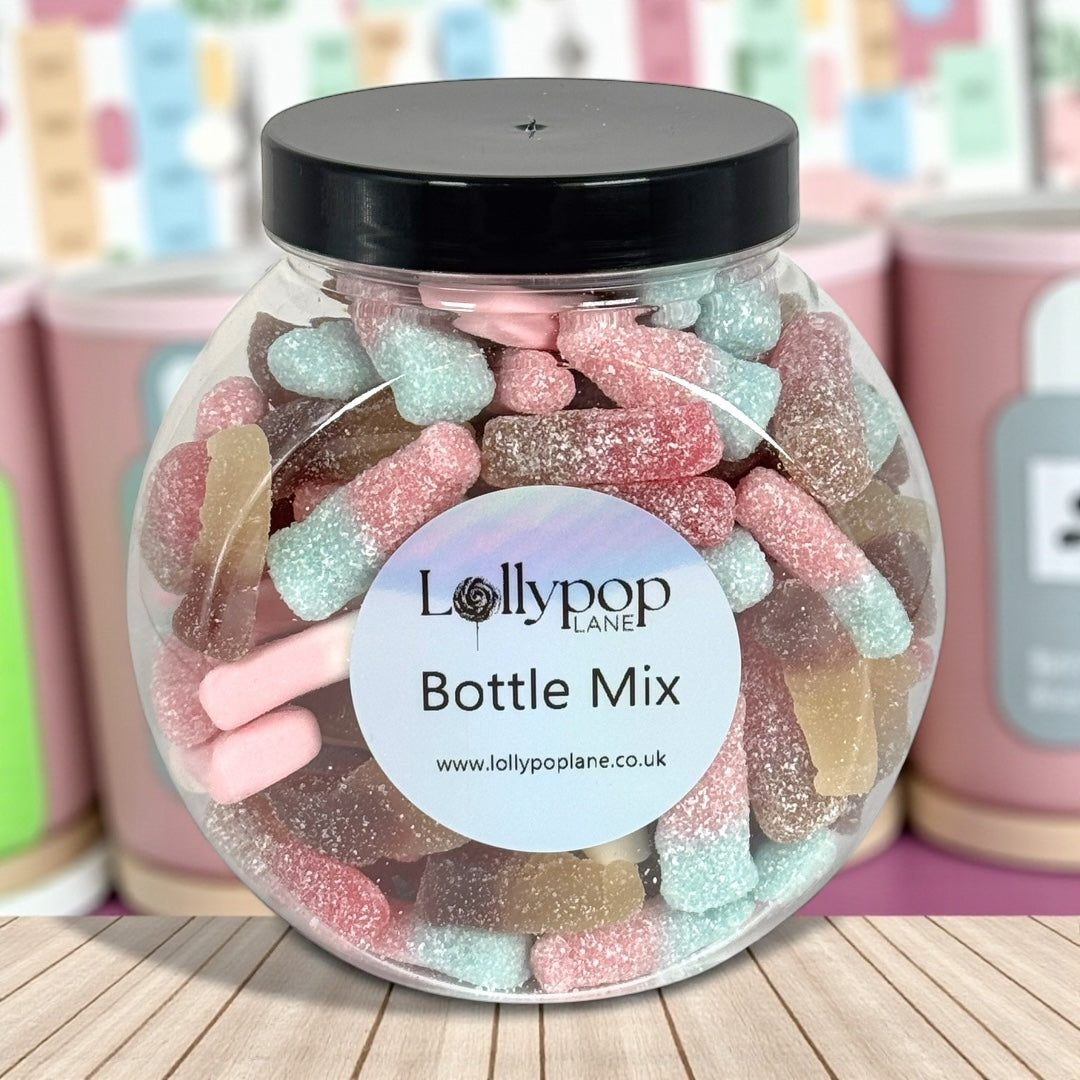 Pick n Mix Mini Sweet Jar 400g - Bottle Mix