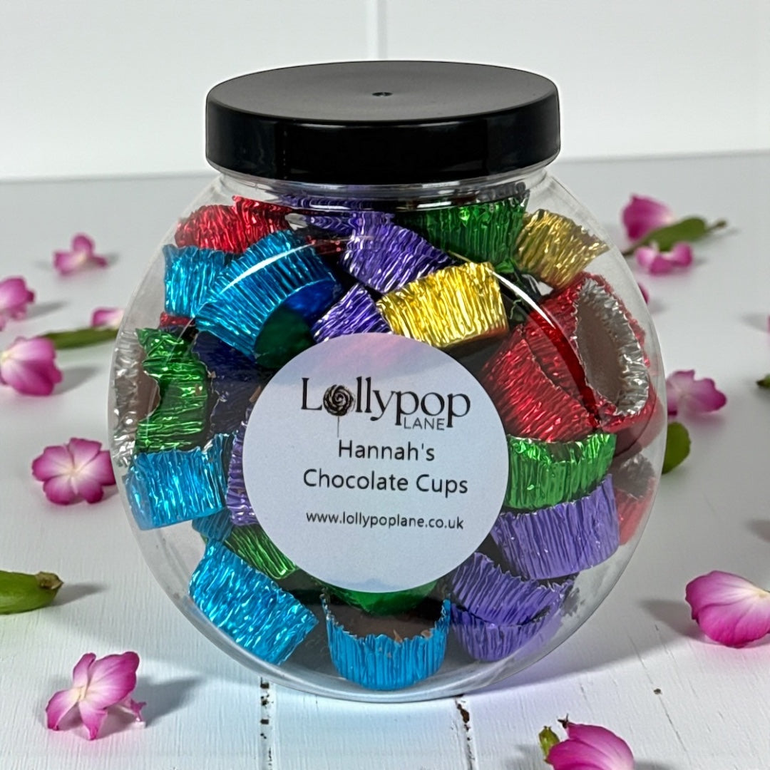 Hannah's Icy Chocolate Cups Mini Sweet Jar
