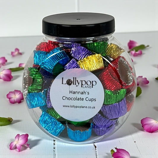 Hannah's Icy Chocolate Cups Mini Sweet Jar