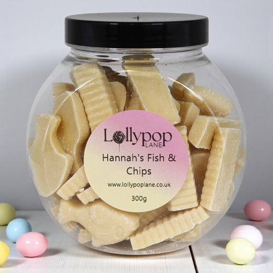 Hannah's Fish & Chips Mini Sweet Jar