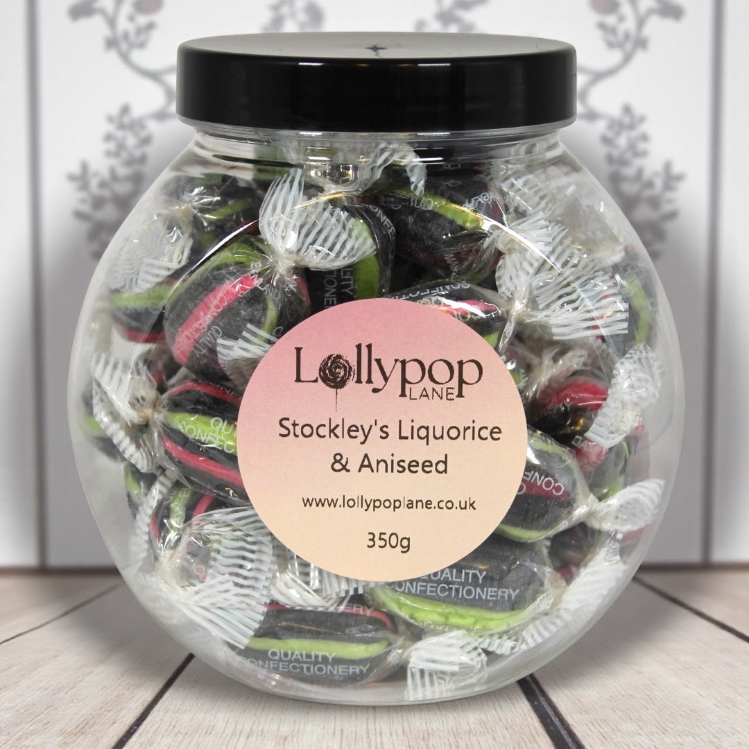 Stockley's Liquorice & Aniseed Mini Sweet Jar 