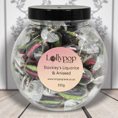 Stockley's Liquorice & Aniseed Mini Sweet Jar 