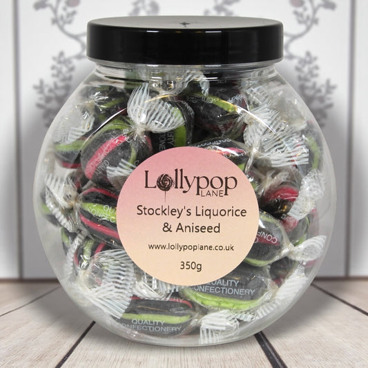 Stockley's Liquorice & Aniseed Mini Sweet Jar 