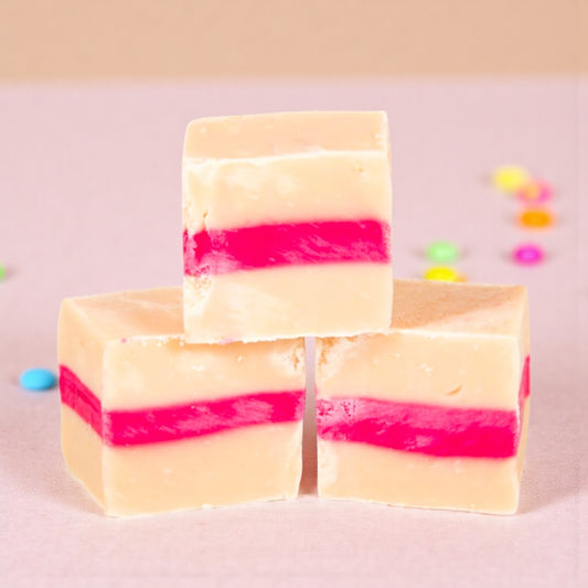 The Fudge Factory Jammie Dodger Fudge