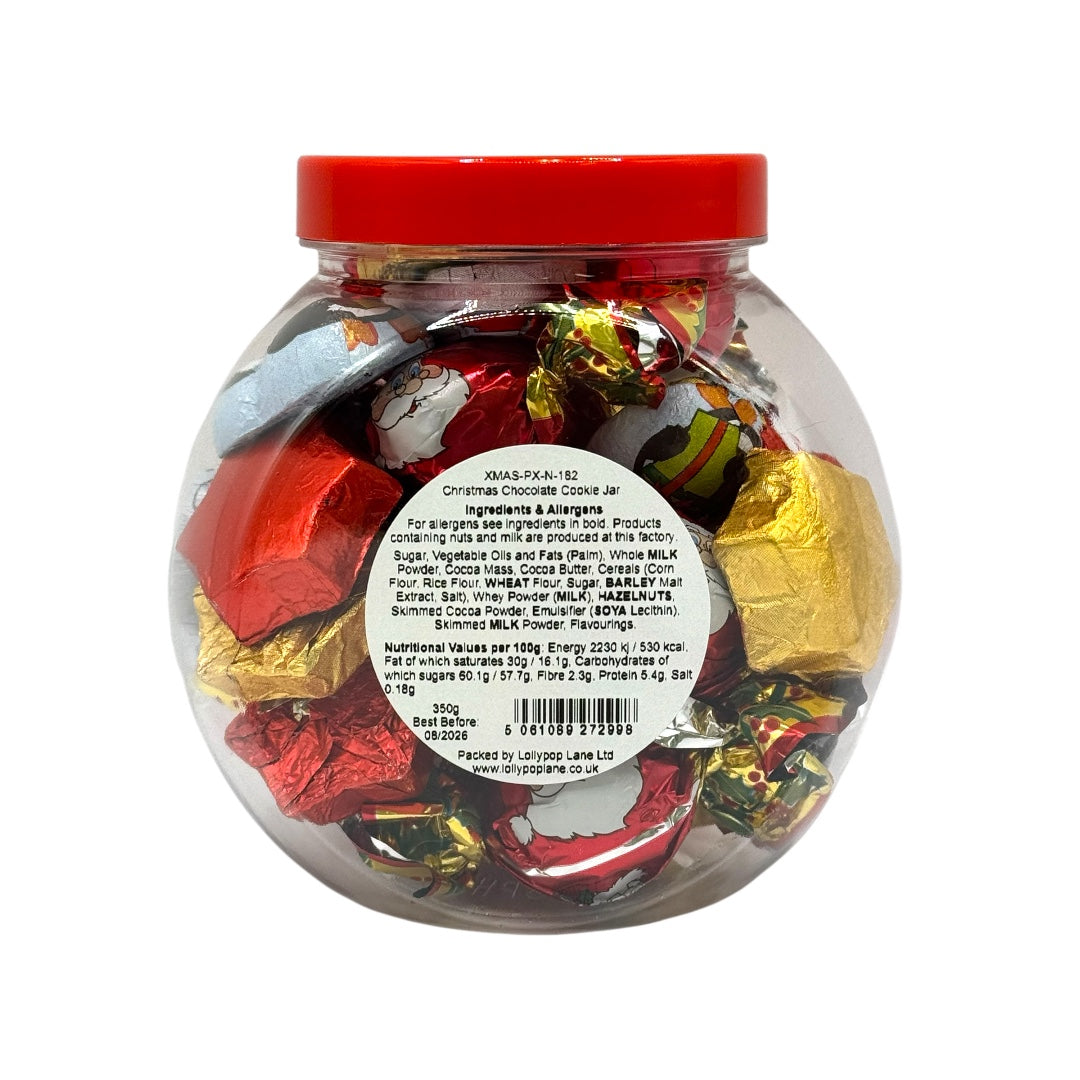 Milk Chocolate Mix  Wrapped Chocolates Cookie Jar 350G