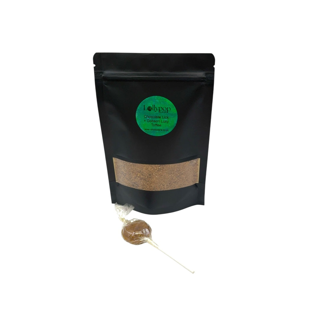 Chocolate Lick  And A Dobson Toffee Lolly 150g