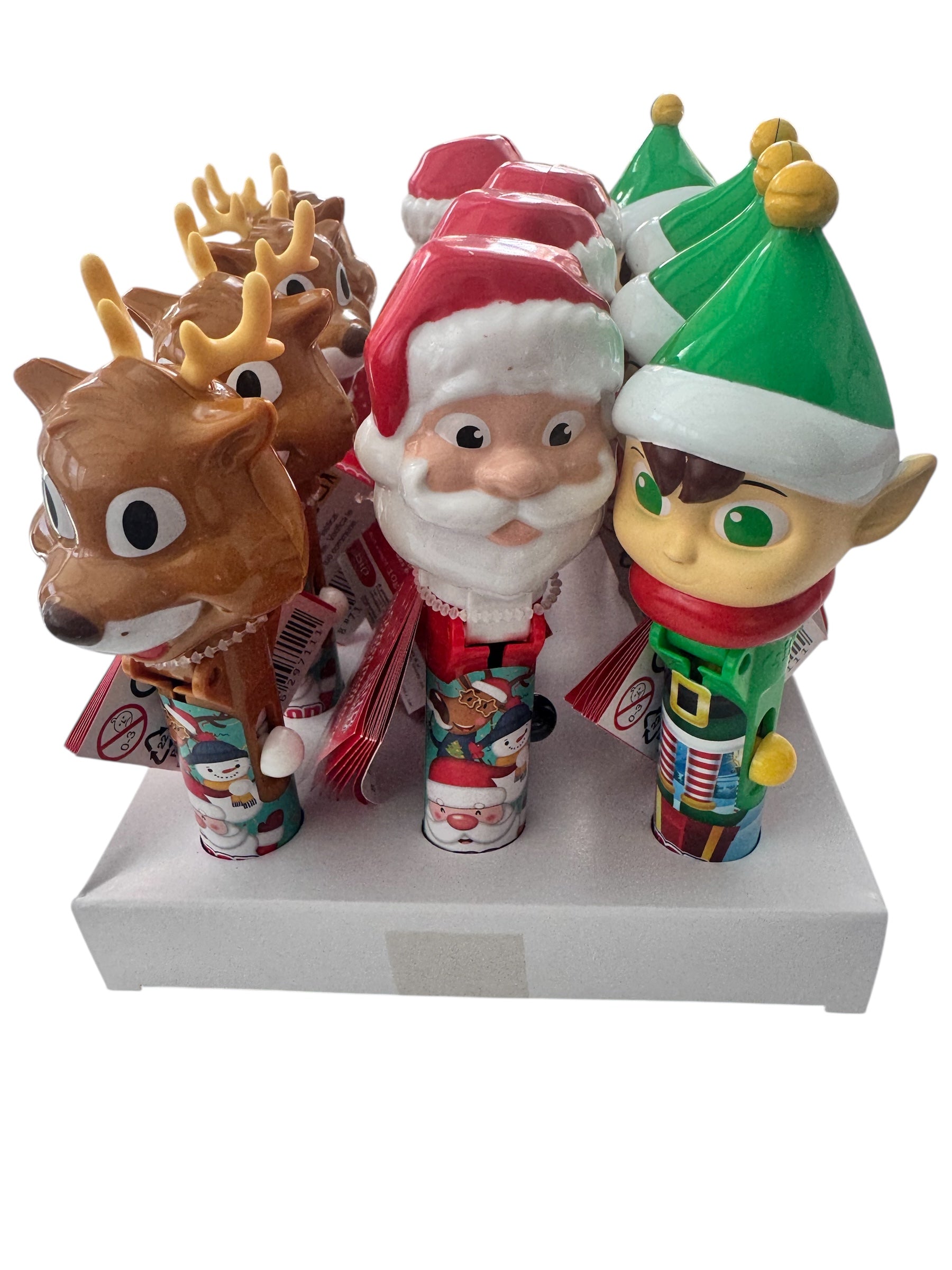 Christmas Festive Pop Ups Lolly Choose From Santa, Elf Or Reindeer