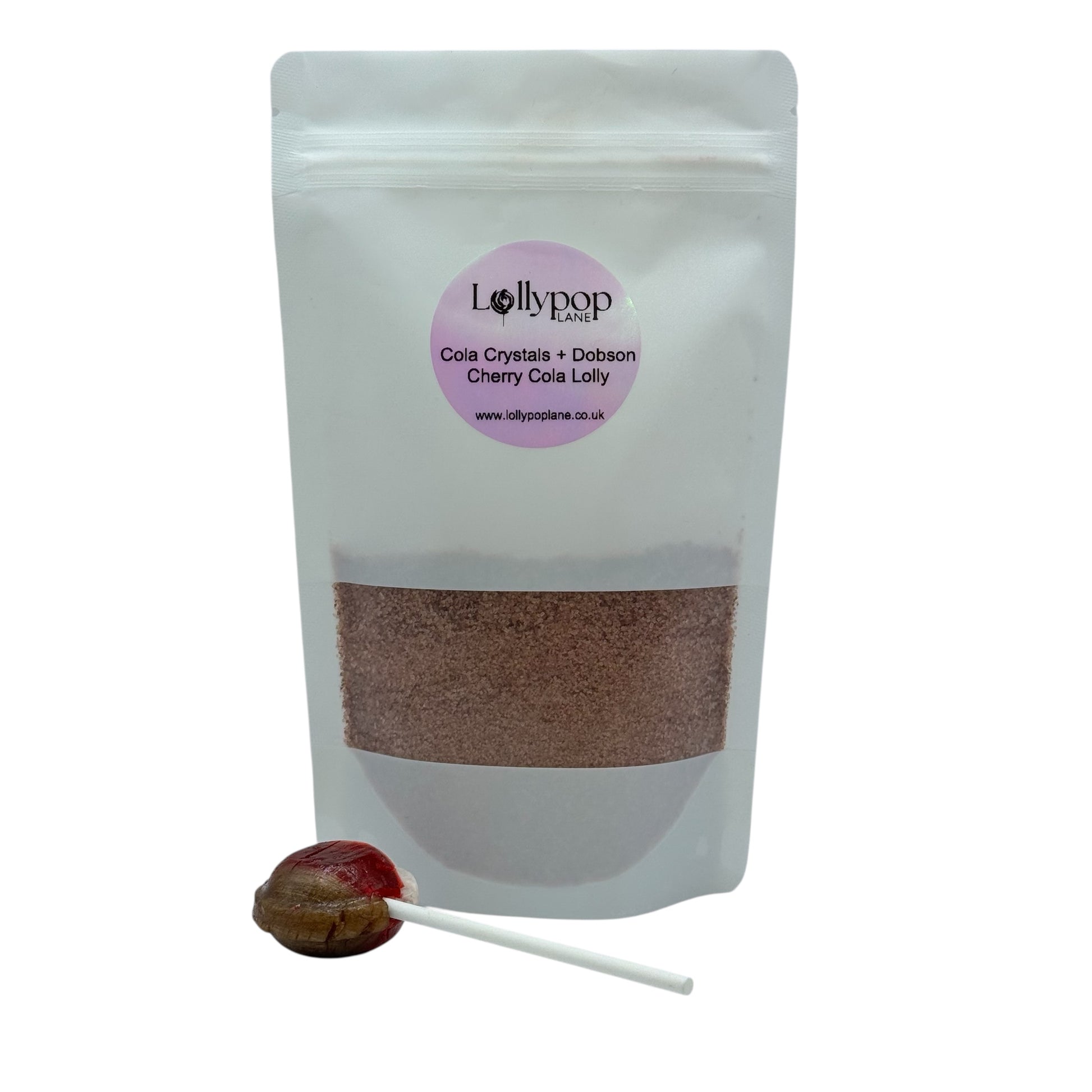Cola Crystals + Dobson Cherry Cola Lolly 150g 